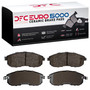 DFC Geospec Rotors with 5000 Euro Ceramic Brake Pads for 2007-2012 Nissan (Sentra) 4602-67004