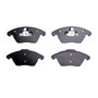 DFC GEOMET Rotors with 5000 Advanced Brake Pads for 2006-2015 Audi/Volkswagen (A3, A3 Quattro, TT, TT Quattro) 9502-74063