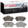 DFC Rotors with EURO 5000 Ceramic Brake Pads includes Hardware for 2012-2018 Mercedes-Benz (GLE300d, GLE350, GLE350d, GLE400) 6612-63432