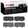 DFC GEOSPEC Rotors with 5000 Advanced Brake Pads for 2002-2008 Mercedes-Benz (G500, G55 AMG) 4502-63203