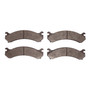 DFC Rotors with Heavy Duty Brake Pads for 1999-2020 Cadillac/Chevrolet/GMC (DeVille, Avalanche 2500, Express 2500, Silverado 1500)