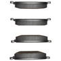 DFC GEOSPEC Rotors with 5000 Advanced Brake Pads for 2008-2012 Land Rover (LR2) 4502-11051