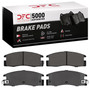 DFC Rotors with 5000 Advanced Brake Pads for 1988-1995 Isuzu (Amigo, Pickup, Trooper) 6502-37027