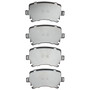 DFC Geospec Rotors with 5000 Euro Ceramic Brake Pads for 2008-2015 Audi (TT, TT Quattro) 4602-73031