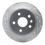 DFC Rotors-Drilled and Slotted-Silver with 5000 Advanced Brake Pads for 2011-2016 Buick/Chevrolet (LaCrosse, Regal, Malibu, Malibu Limited)
