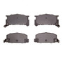 DFC Rotors with 5000 Advanced Brake Pads for 1980-1983 Subaru (Brat, DL, GL, GLF) 6502-13118
