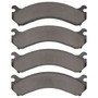 DFC GEOSPEC Rotors with 5000 Advanced Brake Pads for 2001-2010 Chevrolet/GMC 4502-48104