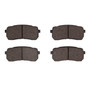 DFC Rotors with 5000 Advanced Brake Pads for 2007-2012 Hyundai (Veracruz) 6502-03375