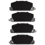 DFC Rotors with 5000 Advanced Brake Pads for 1986 Isuzu (Trooper) 6502-37028