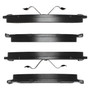 DFC Rotors with Heavy Duty Brake Pads for 1983-1994 Ford/Mazda (Aerostar, Ranger, B2300, B3000) 6202-99266