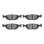 DFC Rotors with 5000 Advanced Brake Pads for 1986-1998 Saab (900, 9000) 6502-65064