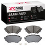 DFC GEOSPEC Rotors with 5000 Advanced Brake Pads for 2017-2018 Mazda (3, 3 Sport) 4502-80081