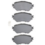 DFC GEOSPEC Rotors with 5000 Advanced Brake Pads for 2017-2018 Mazda (3, 3 Sport) 4502-80081