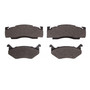 DFC Rotors with 5000 Advanced Brake Pads for 1978-1981 Chrysler/Dodge/Plymouth (Cordoba, New Yorker, Newport, Magnum) 6502-40088