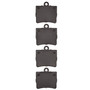 DFC Rotors with 5000 Advanced Brake Pads for 1994-1998 Mercedes-Benz (C220, C230, C280) 6502-63232