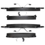 DFC Rotors with 5000 Advanced Brake Pads for 1987-1992 Lincoln (Continental, Mark VII) 6502-55009