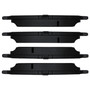 DFC Rotors with 5000 Advanced Brake Pads for 2005-2015 Toyota (Tacoma) 6502-76641
