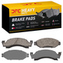 DFC Rotors with Heavy Duty Brake Pads for 1977-1978 Jeep (CJ5, CJ7) 6202-42129