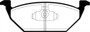 EBC 98-99 Volkswagen Beetle 2.0 Ultimax2 Front Brake Pads