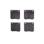 DFC Rotors with 5000 Advanced Brake Pads for 1979-1981 Nissan (200SX, 280ZX, Maxima) 6502-67157