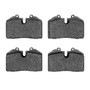 DFC Rotors with 5000 Advanced Brake Pads for 1987-1995 Porsche (911, 944, 968) 6502-02098