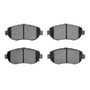 DFC Rotors with 5000 Advanced Brake Pads for 1993-1998 Toyota (Supra) 6502-76359