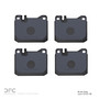 DFC Rotors with 5000 Advanced Brake Pads for 1973-1979 Mercedes-Benz (230, 240D, 280, 280C) 6502-63146