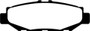 EBC 93-97 Lexus GS300 3.0 Redstuff Rear Brake Pads