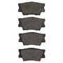 DFC Rotors with 5000 Advanced Brake Pads for 2012-2018 Lexus/Toyota (ES300h, ES350, Avalon, Camry) 6502-76506