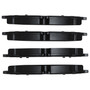 DFC Rotors with 5000 Advanced Brake Pads for 2020-2022 Ford (Transit-150, Transit-250, Transit-350, Transit-350 HD) 6502-54238