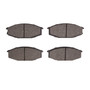 DFC Rotors with 5000 Advanced Brake Pads for 1979-1983 Nissan (280ZX) 6502-67124