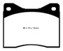 EBC 88-90 Lamborghini Countach 5.2 (Anniversary) Redstuff Rear Brake Pads