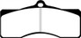 EBC 68-69 Chevrolet Camaro (1st Gen) 4.9 Ultimax2 Front Brake Pads