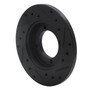 DFC Rotors-Drilled and Slotted-Black with 5000 Advanced Brake Pads for 1988-1993 Ford (Festiva) 8502-54222