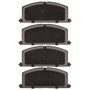DFC Rotors with 5000 Advanced Brake Pads for 1988-1992 Geo/Toyota (Prizm, Corolla) 6502-76106