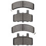 DFC Rotors with Ultimate Duty Performance Brake Pads for 1988-2000 Cadillac/Chevrolet/GMC (Escalade, Blazer, K1500, K1500 Suburban)