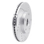 DFC Rotors-Drilled and Slotted-Silver with 5000 Advanced Brake Pads for 1992-2003 Lexus/Toyota (ES300, Avalon, Camry, Sienna) 7502-76039