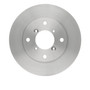 DFC Rotors with 5000 Advanced Brake Pads for 1989-1994 Suzuki (Swift) 6504-01000
