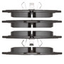 DFC Rotors with 5000 Advanced Brake Pads for 2008-2015 Land Rover (LR2) 6502-27261