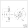 DFC GEOSPEC Rotors with 5000 Advanced Brake Pads for 2001-2002 Acura (MDX) 4504-59013