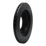 DFC Rotors-Drilled and Slotted-Black with 5000 Advanced Brake Pads for 1978-1981 Jeep (CJ5, CJ7, Scrambler) 8502-42070
