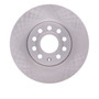 DFC Rotors with 5000 Advanced Brake Pads for 2011-2019 Volkswagen (Beetle, Jetta) 6502-74297