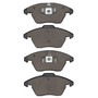 DFC Rotors with 5000 Advanced Brake Pads for 2011-2019 Volkswagen (Beetle, Jetta) 6502-74297