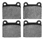 DFC Rotors with 5000 Advanced Brake Pads for 1968-1973 Opel (1900, Kadett, Manta, Opel) 6502-22003
