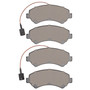 DFC Rotors with 5000 Advanced Brake Pads for 2014-2022 Ram (ProMaster 1500, ProMaster 2500, ProMaster 3500) 6502-40504