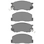 DFC Rotors with 5000 Advanced Brake Pads for 1984-1985 Toyota (Van) 6502-76521