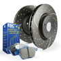 EBC S6 Kits Bluestuff Pads and GD Rotors S6KF1274