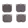 DFC Rotors with 5000 Advanced Brake Pads for 1972 Toyota (Corona) 6502-76117