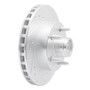 DFC Rotors-Drilled and Slotted-Silver with Heavy Duty Brake Pads for 1995-1997 Ford/Mazda (Ranger, B2300, B3000, B4000) 7202-99117