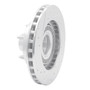 DFC Rotors-Drilled and Slotted-Silver with Heavy Duty Brake Pads for 1995-1997 Ford/Mazda (Ranger, B2300, B3000, B4000) 7202-99117